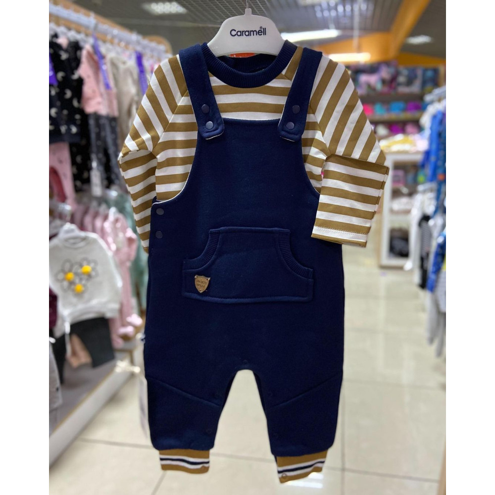 Комплект одежды Caramell свитер и комбинезон Cool Baby р.62-68 (SLE7231)