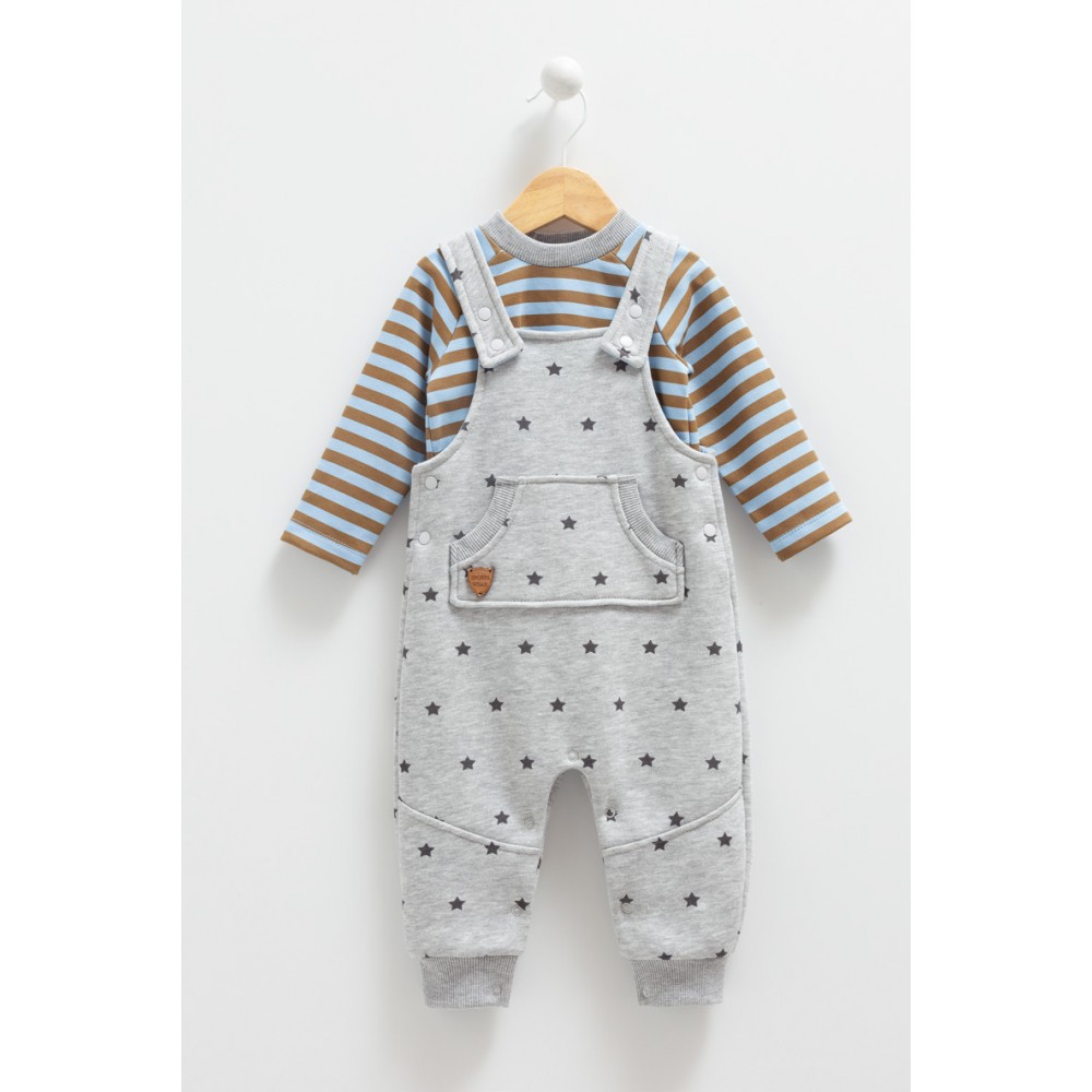 Комплект одежды Caramell свитер и комбинезон Cool Baby р.68-74 (SLE7264)