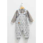 Комплект одежды Caramell свитер и комбинезон Cool Baby р.62-68 (SLE7264)