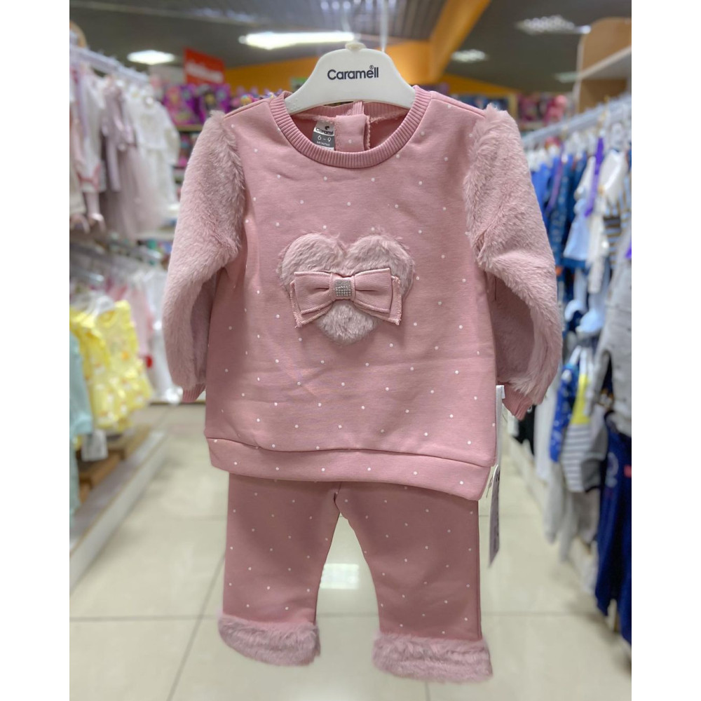 Комплект одягу Caramell светр та штани Snow Girl р.74-80 (TKK7220)