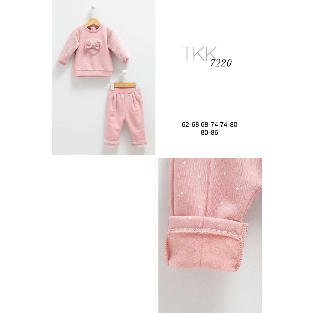 Комплект одягу Caramell светр та штани Snow Girl р.74-80 (TKK7220)