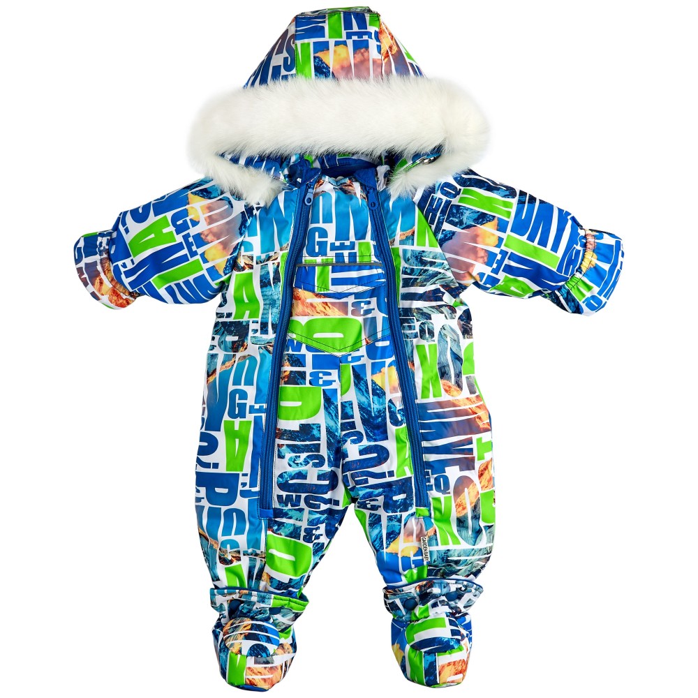 Комбинезон-трансформер Garden Baby р.68 салатово-синий (101019-63/33/46)