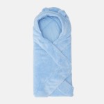 Конверт-ковдра з капюшоном Garden Baby 83х83 см, блакитний (106112-25/32)