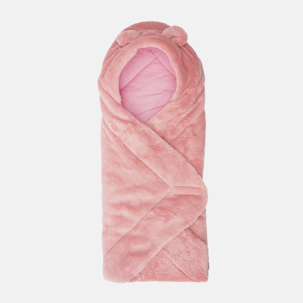 Конверт-одеяло с капюшоном Garden Baby 83х83 см, коралловый (106112-25/32)