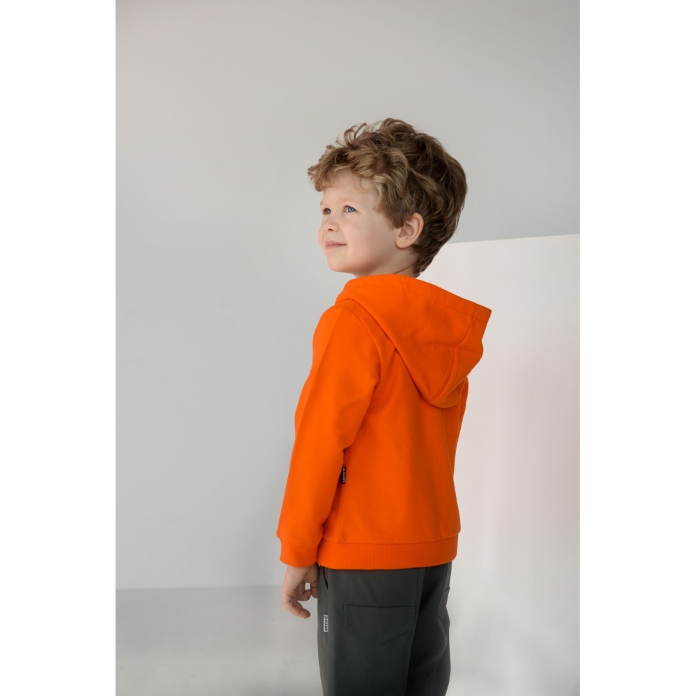 Худи Hart оранжевый р.86 (980)
