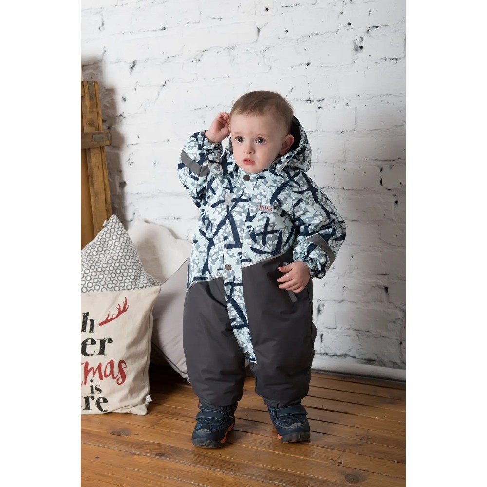 Зимовий комбінезон Joiks для хлопчика Абстракція р.74 (KBS-91)