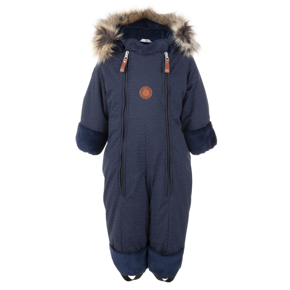 Комбінезон Lenne Bunny велюр синій, р.80 (21302/2291/80)