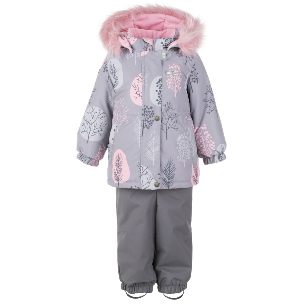 Комплект для девочки Lenne Tree р.74 cеро-розовый (21318A/2551)