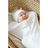 Пеленка на молнии с шапочкой Magbaby Wind молочная 0-3 мес. (100226)