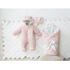 Детский  велюровый комбинезон MagBaby Tessera розовый р.80(100964)