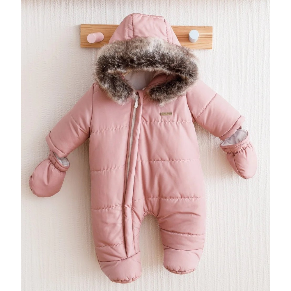 Комбинезон MagBaby Аляска р.68 пудровый (103231)