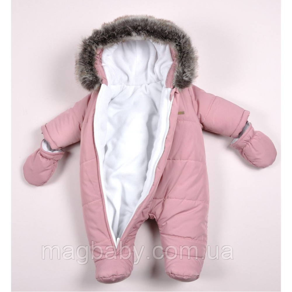 Комбинезон MagBaby Аляска р.68 пудровый (103231)