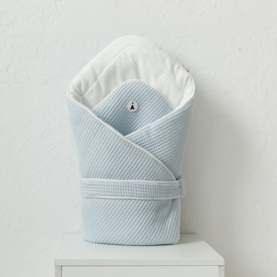 Вафельний конверт-ковдра MagBaby Kyle блакитний (112260)