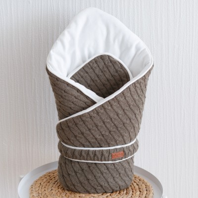 В'язаний конверт-ковдра MagBaby Tress хакі (104506)