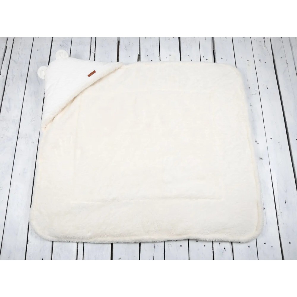 Велюровый конверт-одеяло MagBaby Velvet молочный (103115)