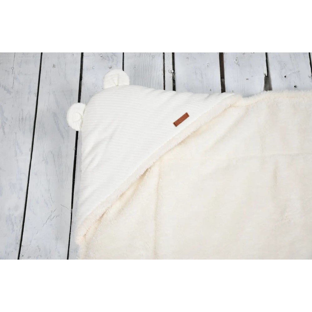 Велюровый конверт-одеяло MagBaby Velvet молочный (103115)