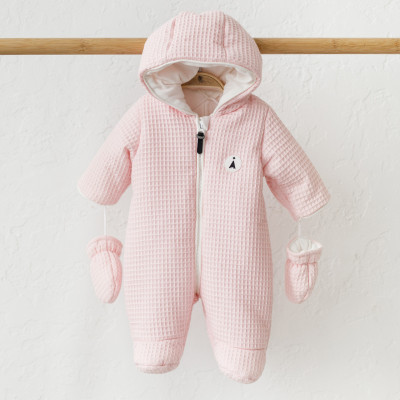 Вафельний комбінезон MagBaby Kyle рожевий р.80 (112259)