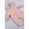 Детский  велюровый комбинезон MagBaby Tessera розовый р.80(100964)