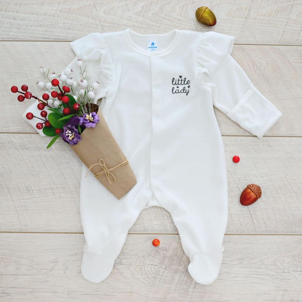 Комбинезон Minikin р.56 молочный (21530456)