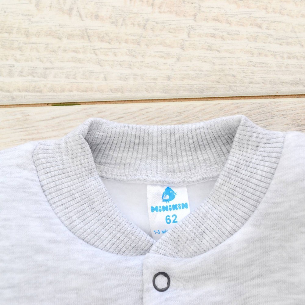 Комбинезон Minikin Woo hoo cерый р.56 (211041356) 