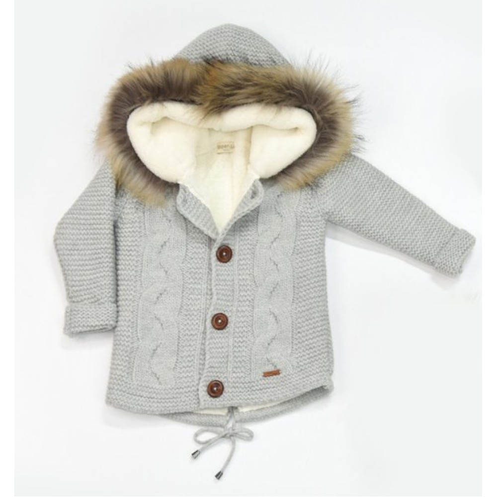 Кардиган Nipper Land р.3-6 мес. серый (6600)