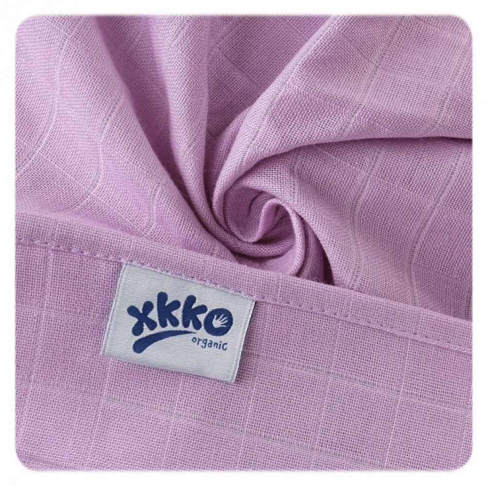 Хлопковые муслиновые пеленки XKKO Organic Old Times Pastels For Girls (CTN090010)