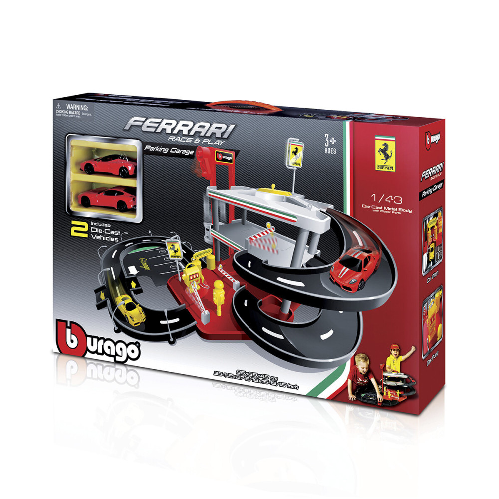 Bburago Ferrari Гараж (3 уровня) - игровой набор (18-31204) Bburago Ferrari Гараж (3 уровня) - игровой набор (18-31204)