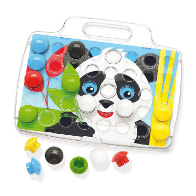 Quercetti Pixel Junior 40 фишек - набор для занятий мозаикой (4206-Q)