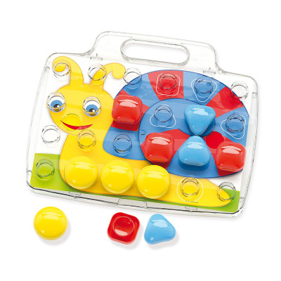 Quercetti Pixel Baby 24 фишки - набор для занятий мозаикой (4400-Q)