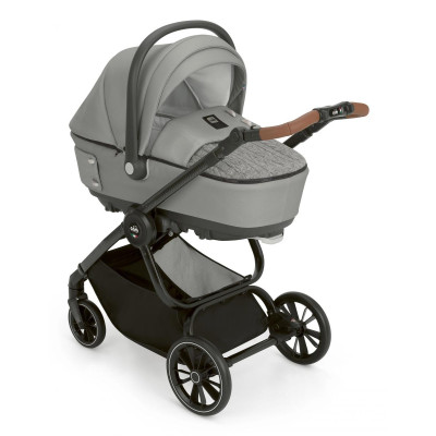 Cam Techno Soul 4Seasons - коляска 3 в 1 • Grey / Black Carbon (805T/V98/982/727K)