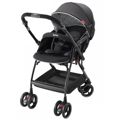 Aprica Optia AB - прогулочная коляска • Classic Black