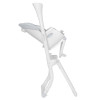 Carrello Triumph CRL-10302 - стільчик для годування, шезлонг та гойдалка з автоматичним безшумним рухом (живлення від мережі та батарейок, пульт ДК, таймер, 2 колеса) • Cloud Grey