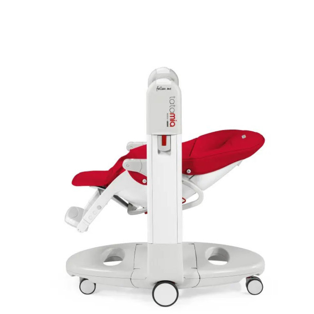 Peg Perego Tatamia Follow Me - стульчик для кормления, шезлонг для новорожденных, кресло-качалка (регулировка по высоте, наклон спинки, регулировка подножки), чехол из экокожи • Fragola Peg Perego Tatamia Follow Me - стульчик для кормления, шезлонг для новорожденных, кресло-качалка (регулировка по высоте, наклон спинки, регулировка подножки), чехол из экокожи • Fragola