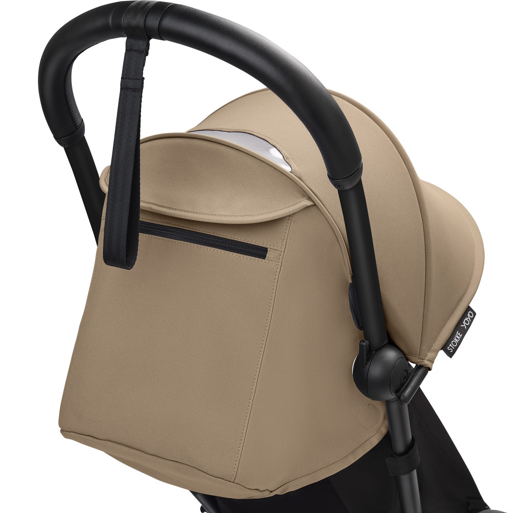 Stokke YOYO 6+ - сменный комплект текстиля для шасси YOYO³ (капюшон и сиденье) • Toffee