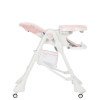 Carrello Caramel CRL-9501/3 - стільчик для годування на колесах (м'який матрацик, кошик для іграшок) • Candy Pink
