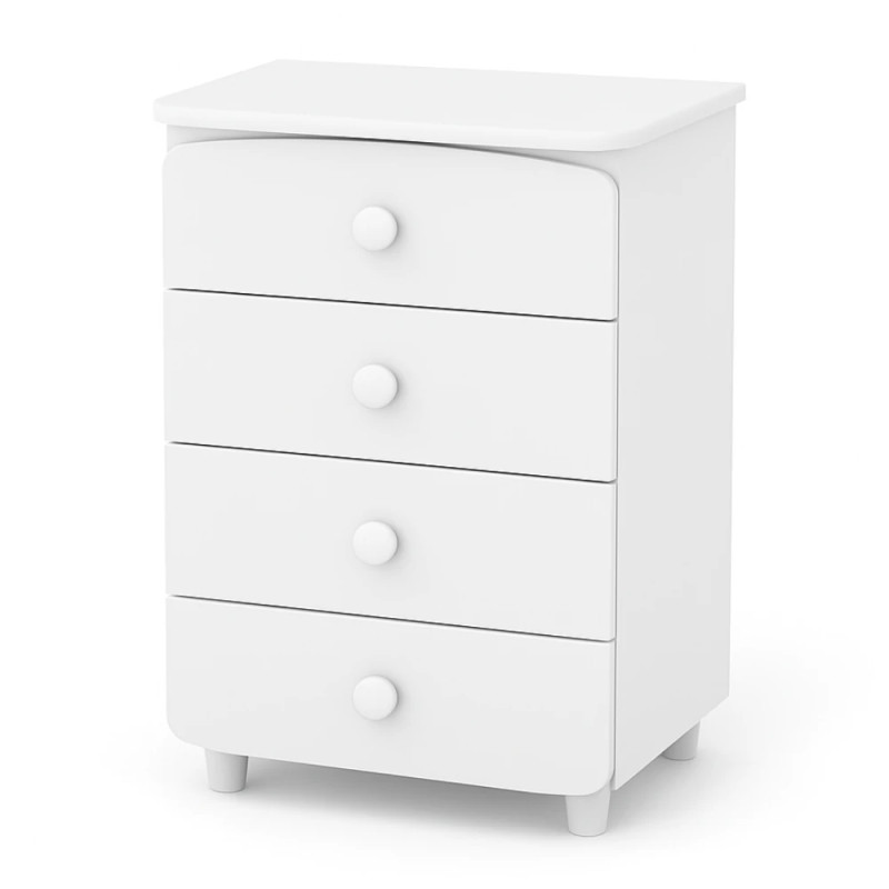 Veres | Верес 600 - комод, ДСП, (60 см) • White | Белый