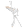 Carrello Triumph CRL-10302 - стільчик для годування, шезлонг та гойдалка з автоматичним безшумним рухом (живлення від мережі та батарейок, пульт ДК, таймер, 2 колеса) • Cream Beige