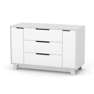 Veres Manhattan | Верес Манхеттен 1200 - детский комод (120 см) • White Grey | Бело-серый Veres Manhattan | Верес Манхеттен 1200 - детский комод (120 см) • White Grey | Бело-серый