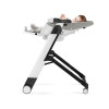 Peg Perego Siesta Follow Me - стульчик для кормления и шезлонг, 9 положений высоты, экокожа • Ice
