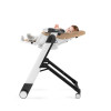 Peg Perego Siesta Follow Me - стульчик для кормления и шезлонг, 9 положений высоты, экокожа • Noce