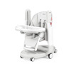 Peg Perego Tatamia Follow Me - стульчик для кормления, шезлонг и качалка, экокожа • Latte