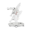 Peg Perego Tatamia Follow Me - стульчик для кормления, шезлонг и качалка, экокожа • Latte