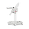 Peg Perego Tatamia Follow Me - стульчик для кормления, шезлонг и качалка, экокожа • Latte