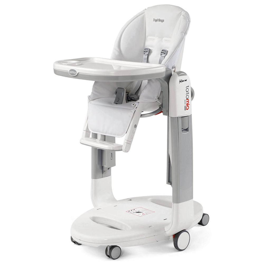 Peg Perego Tatamia Follow Me - стульчик для кормления, шезлонг и качалка, экокожа • Latte Peg Perego Tatamia Follow Me - стульчик для кормления, шезлонг и качалка, экокожа • Latte