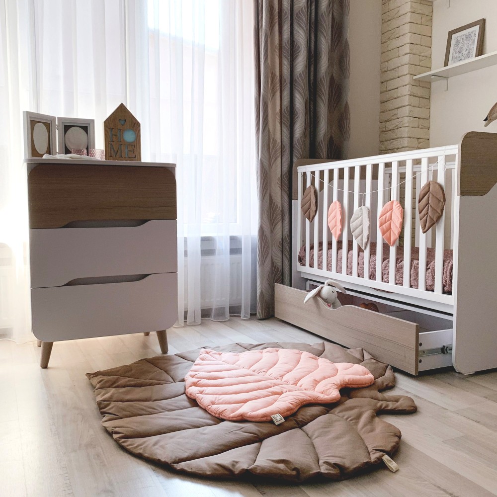 Veres Sydney | Верес Сидней 600 - детский комод (60 см) • Cappuccino White | Капучино-белый