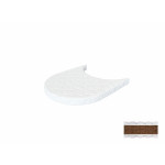 Дополнительная секция полумесяц IngVart для матраса на кроватку Smart Bed 60/72х65 см, кокос