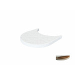 Дополнительная секция полумесяц IngVart для матраса на кроватку Smart Bed 60/72х65 см, кокос-латекс