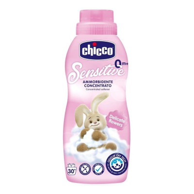 Chicco Sensitive Delicate Flowers - пом'якшувач тканин для дитячого одягу, 750 мл Chicco Sensitive Delicate Flowers - пом'якшувач тканин для дитячого одягу, 750 мл