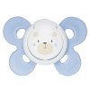 Chicco Physio Comfort 2-6 мес., 1 шт. - ортодонтическая силиконовая пустышка с контейнером • Голубой