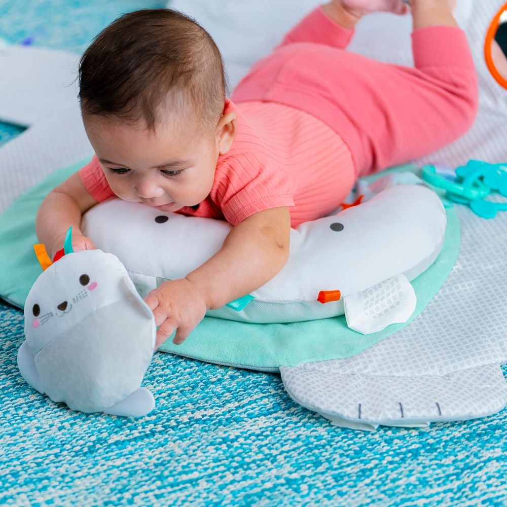 Развивающий коврик Bright Starts Tummy Time Prop&Play (10841)